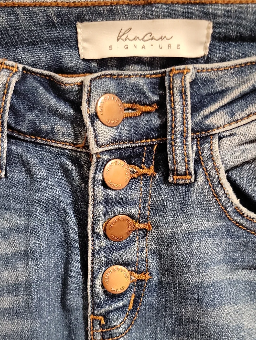 High-Rise KanCan Button-Fly Women’s Jeans
